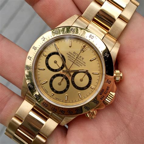 rolex daytona full yellow gold|Rolex daytona 18k yellow gold.